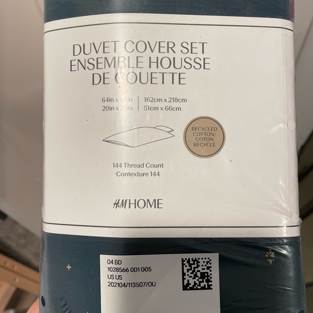 H&M twin space duvet